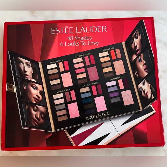NEW ESTEE LAUDER 48 shades 6 looks to envy luxe Makeup set - Picture 2 of 9